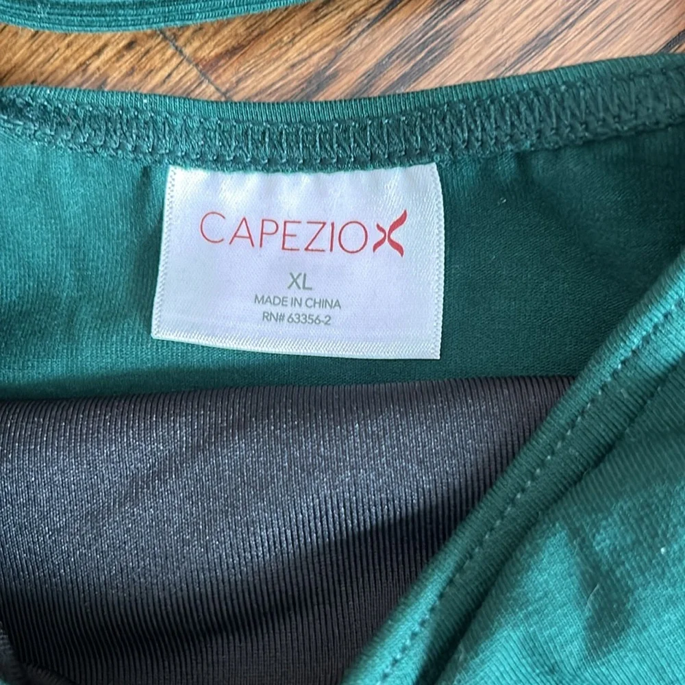Capezio leotard green child XL